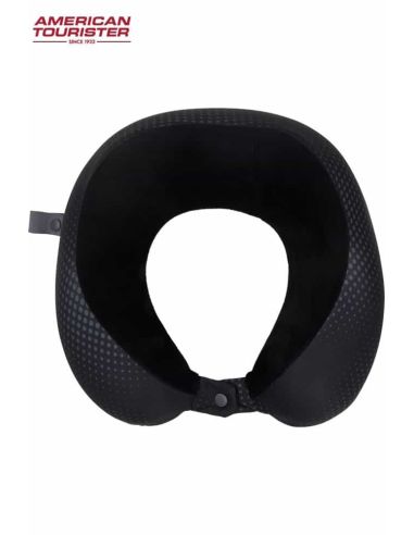 Almohada para viaje Travel Pillow american tourister Black grey vista desde arriba
