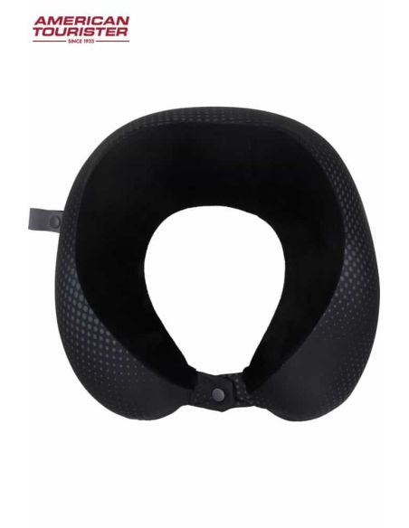 Almohada para viaje Travel Pillow american tourister Black grey vista desde arriba