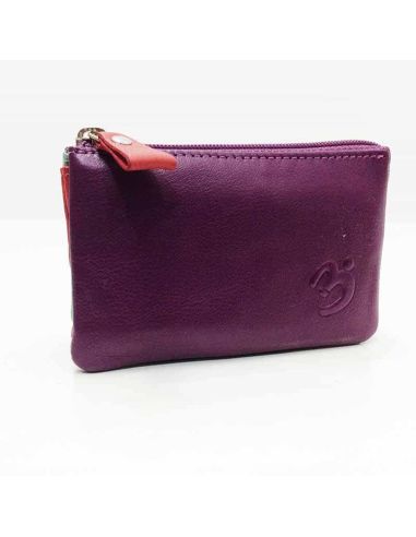 Monedero mujer de Piel Suave Belmonte color Morado