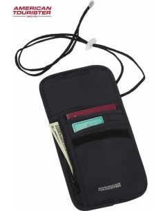 Porta documentos para el cuello Rfid American Tourister Negro 2
