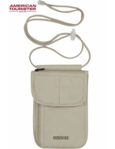 Porta documentos para el cuello Rfid American Tourister Beig 2