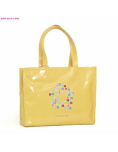 Bolso Tote charol flor Agatha Ruiz de la Prada 2