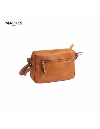Bolso pequeño mujer Matties New minibags cuero visto por detras