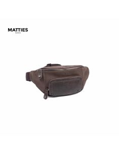 Riñonera para hombre vestir Matties Sport negra 2