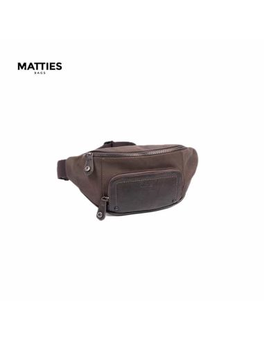 Riñonera para hombre vestir Matties Sport marron