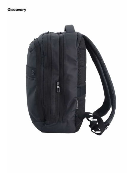 Mochila Portátil Negra Discovery Downtown | Funcional y Resistente