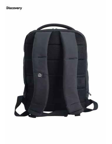 Mochila Portátil Negra Discovery Downtown | Funcional y Resistente