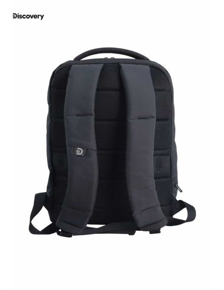 Mochila Portátil Negra Discovery Downtown | Funcional y Resistente