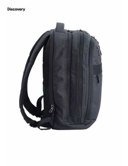 Mochila Portátil Negra Discovery Downtown | Funcional y Resistente
