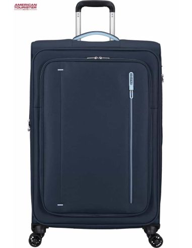 Maleta grande American Tourister Cloudrider sky Navy de frente