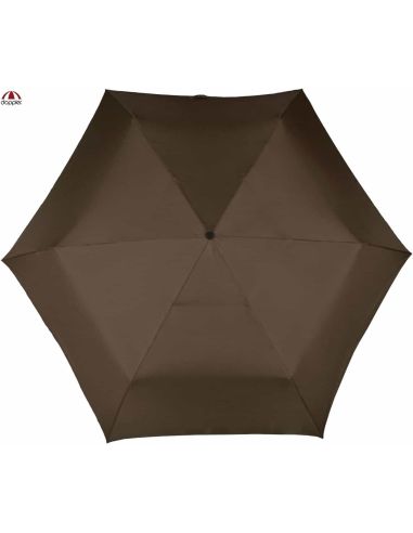 Paraguas Doppler Zero Magic Mocca Brown Ultraligero de frente