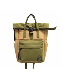 Mochila juvenil bicolor Wasabi Hannover kaki