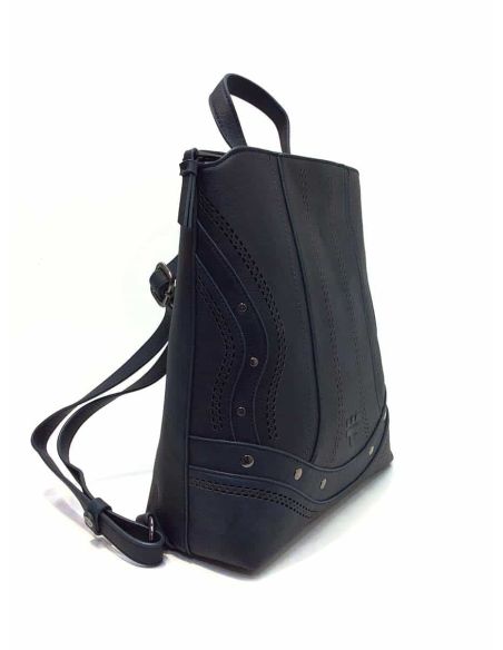 Mochila para chica de Torrens Selene azul marino de lado