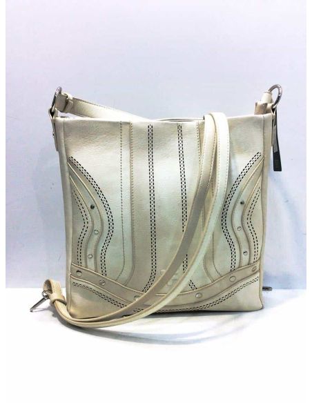 Bandolera para chica de Torrens Selene beige con tira de cruzar