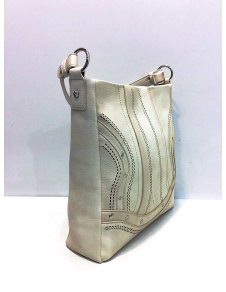Bandolera para chica de Torrens Selene beige de lado