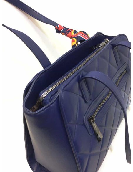 Bolso Shopper para mujer de Torrens Kitty azul marino detalles