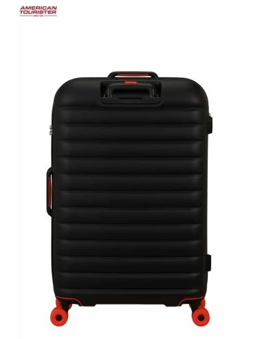 Maleta american tourister grande Neovibe True Black vista desde detras