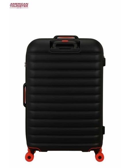 Maleta american tourister grande Neovibe True Black vista desde detras