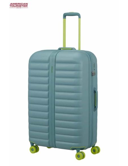 Maleta grande american tourister Neovibe Muted Mint