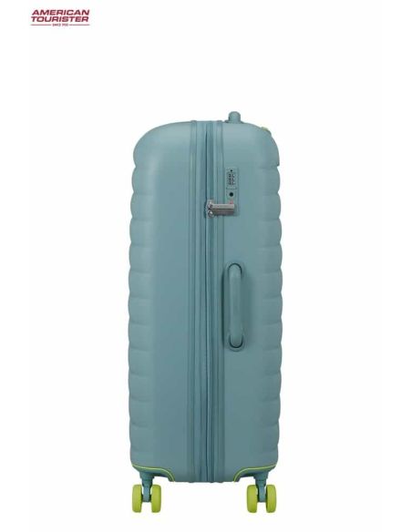 Maleta american tourister grande Neovibe Muted Mint con cerradura tsa