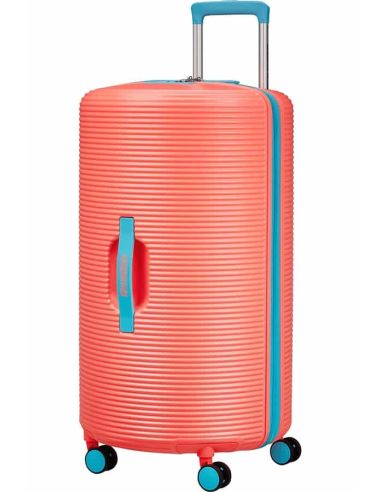 Maleta grande American Tourister Rollio Coral Blue