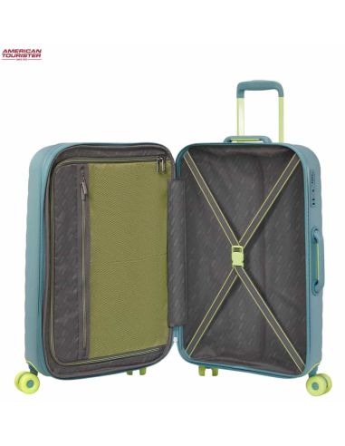 Maleta mediana American Tourister Neovibe Muted Mint | Resistente y moderna