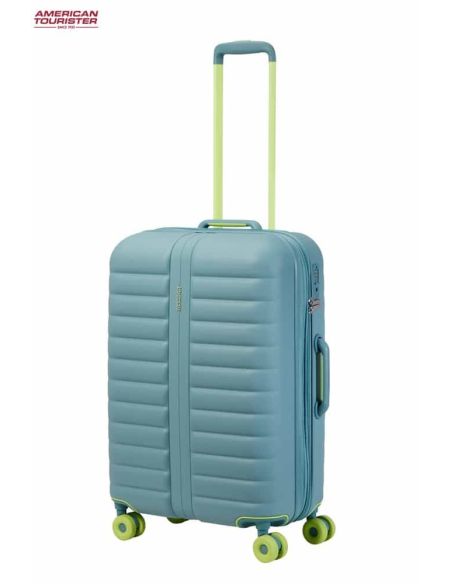 Maleta mediana American Tourister Neovibe Muted Mint | Resistente y moderna
