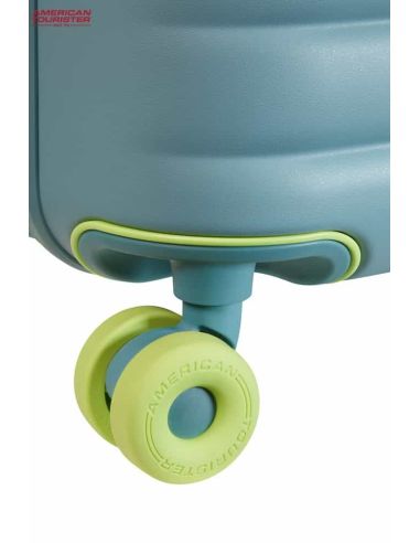 Maleta mediana American Tourister Neovibe Muted Mint | Resistente y moderna