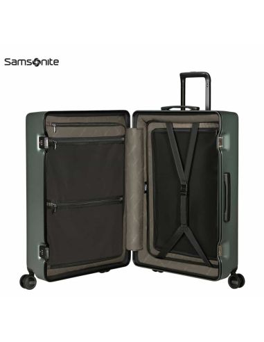 Maleta grande Samsonite Focus Matt Sage Khaki rígida con TSA