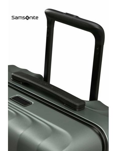 Maleta grande Samsonite Focus Matt Sage Khaki rígida con TSA