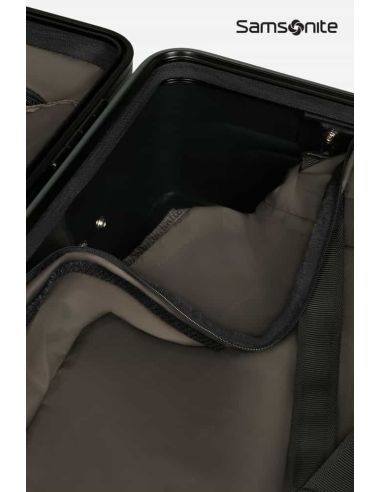 Maleta grande Samsonite Focus Matt Sage Khaki rígida con TSA