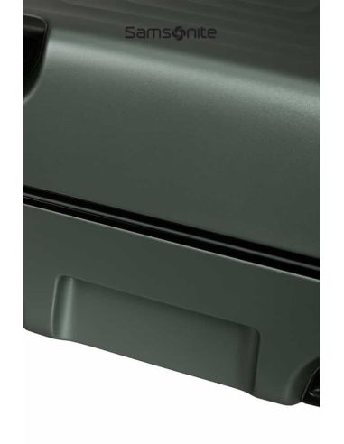 Maleta grande Samsonite Focus Matt Sage Khaki rígida con TSA