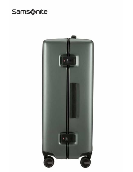 Maleta grande Samsonite Focus Matt Sage Khaki rígida con TSA