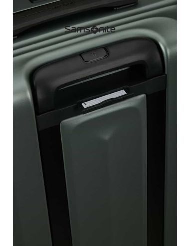 Maleta grande Samsonite Focus Matt Sage Khaki rígida con TSA