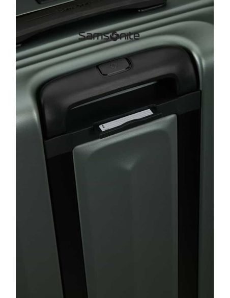 Maleta grande Samsonite Focus Matt Sage Khaki rígida con TSA
