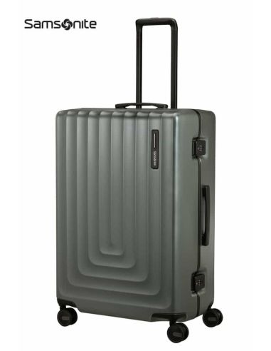 Maleta grande Samsonite Focus Matt Sage Khaki rígida con TSA
