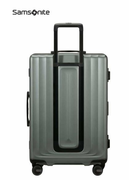 Maleta mediana Samsonite Focus Matt Sage Khaki rígida con TSA