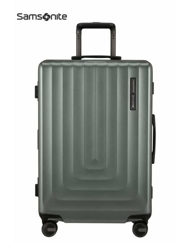 Maleta mediana Samsonite Focus Matt Sage Khaki rígida con TSA
