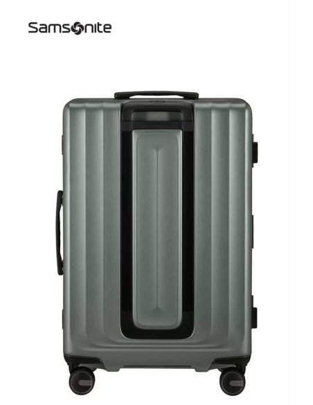 Maleta mediana Samsonite Focus Matt Sage Khaki rígida con TSA
