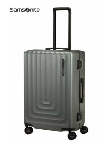 Maleta mediana Samsonite Focus Matt Sage Khaki rígida con TSA