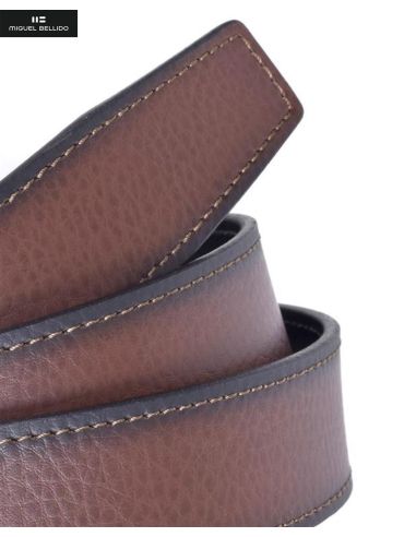Cinturón reversible hombre Miguel Bellido marrón y negro piel