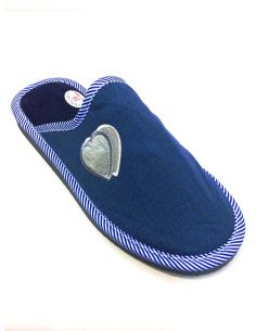 Zapatillas casa mujer verano con corazon 2