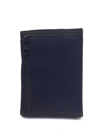 Cartera hombre juvenil nylon velcro moto con cadena seguridad