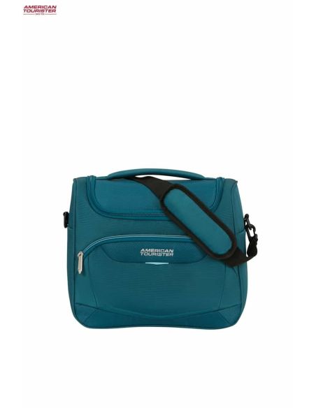 Neceser American Tourister Summerride en Teal de frente