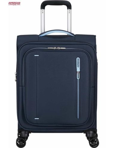 Maleta cabina American Tourister Cloudrider sky Navy de frente
