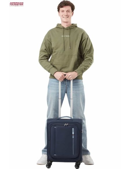 Maleta cabina American Tourister Cloudrider sky Navy tamaño