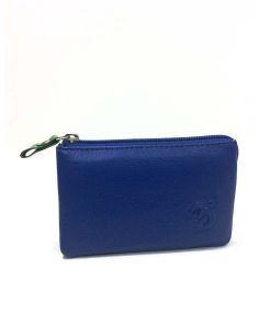 Monedero mujer de Piel Suave Belmonte color Azulon
