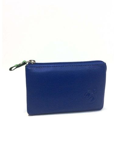 Monedero mujer de Piel Suave Belmonte color Azulon