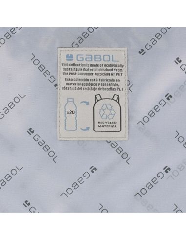 Neceser Gabol Week Eco Azul Marino | Ligero y Sostenible