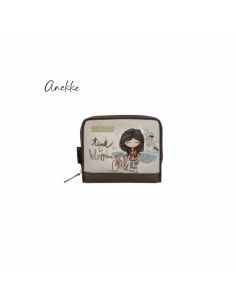 Monedero billetero pequeño Anekke Tulip